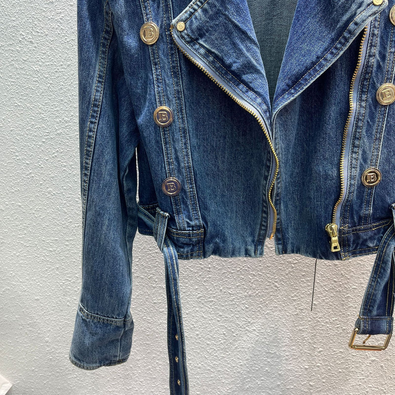 Korean Denim Coat