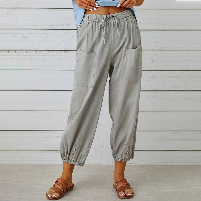 Chic High-Waist Trousers