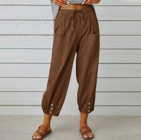 Chic High-Waist Trousers