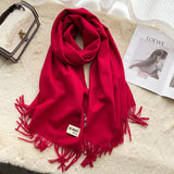 Cashmere Tassel Shawl