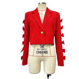 Luxury Bow Slim Coat