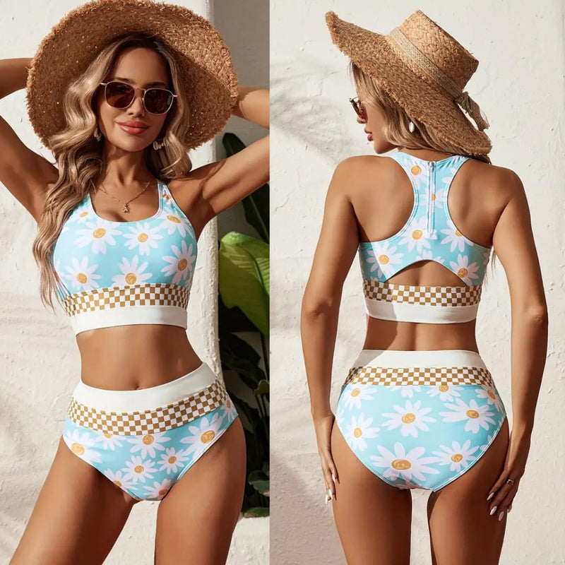 Curvy Zipper Bikini
