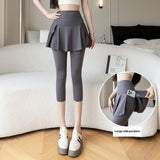Skirted Yoga Leggings